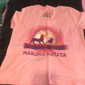 Disney tee-shirt lion king